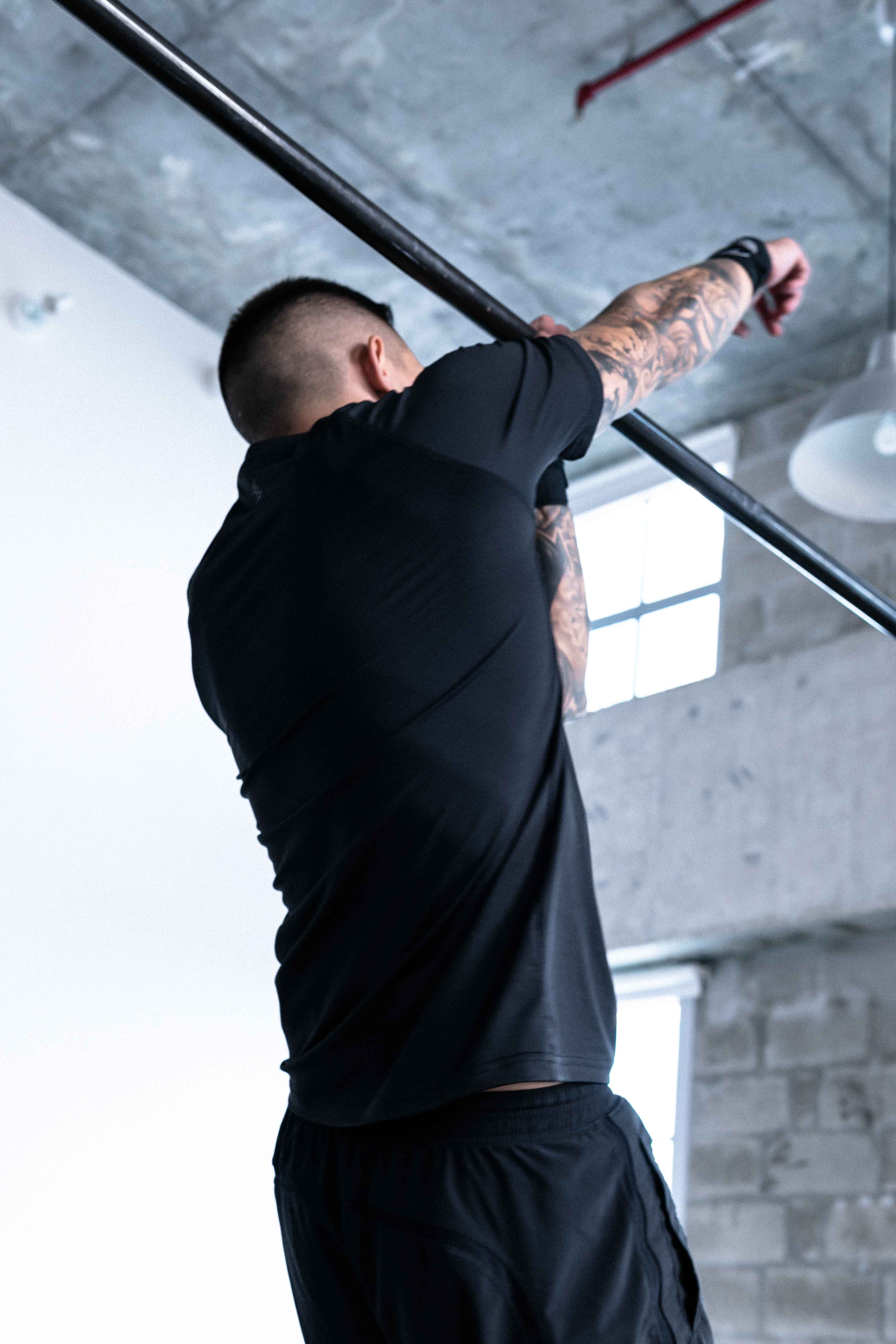 Thenx Premium Athletic Black T-Shirt - Image 3