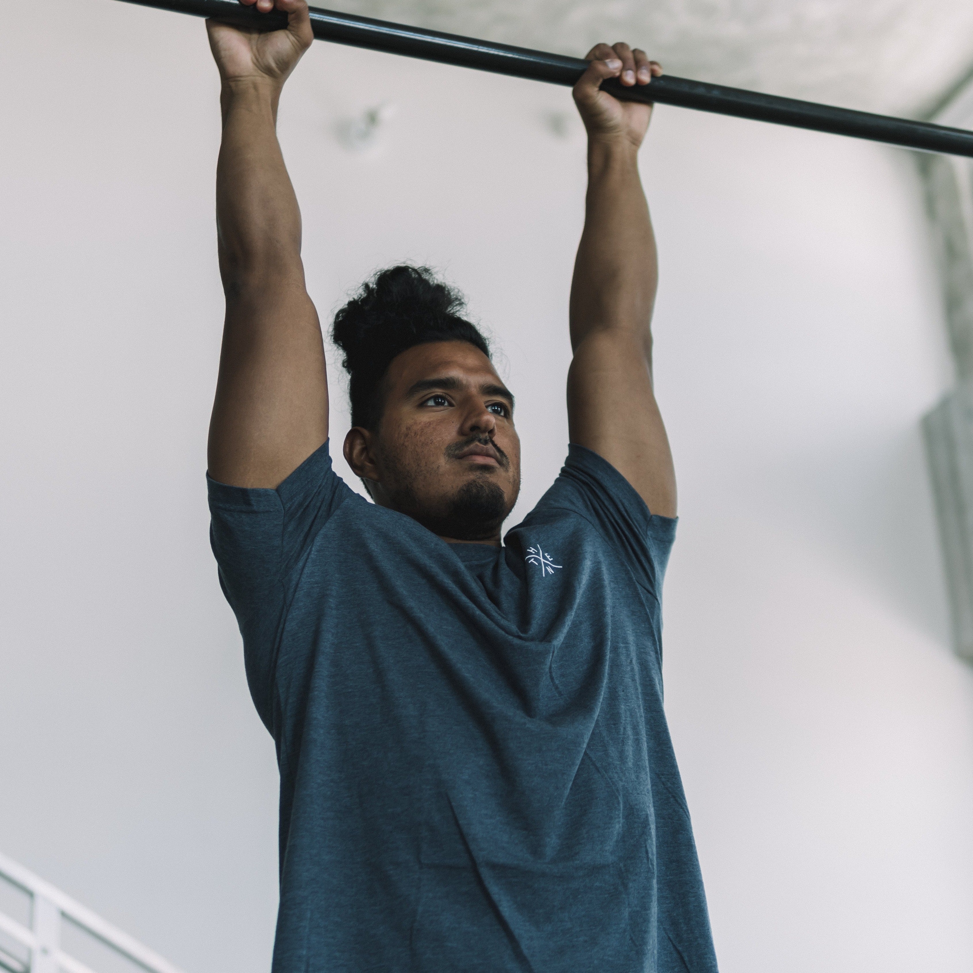 Thenx Heather Navy Tee's (XO Logo) - Image 3