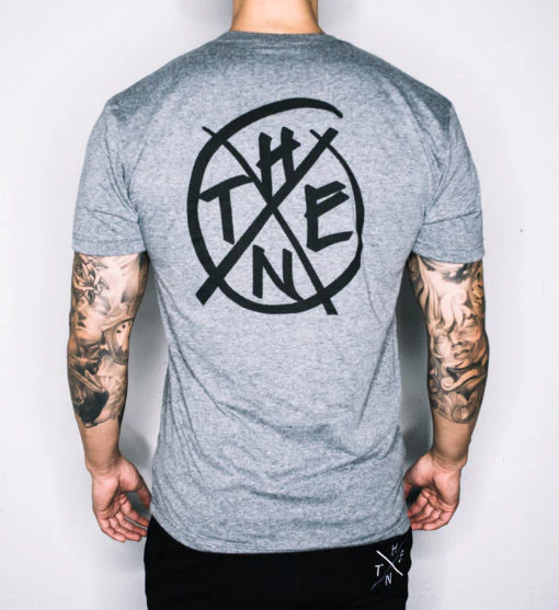 Thenx Graffiti Tee - Grey - Image 3