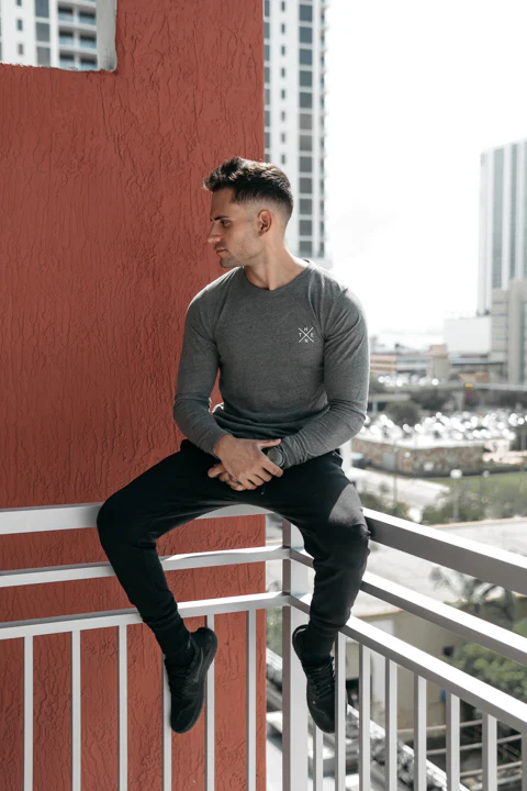 Thenx Deep Heather Long Sleeve - Image 6