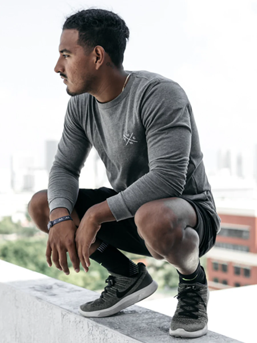 Thenx Deep Heather Long Sleeve - Image 7