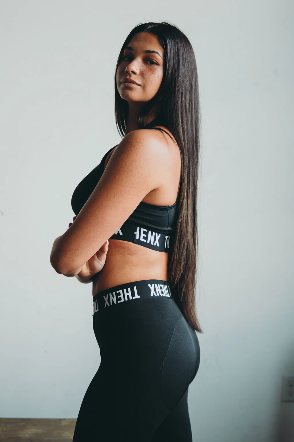 Thenx Women's Black Sports Bra - Image 4